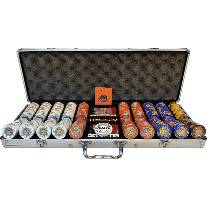 The NUTS Poker Room – Cashgame žetonų rinkinys (500 vnt.)